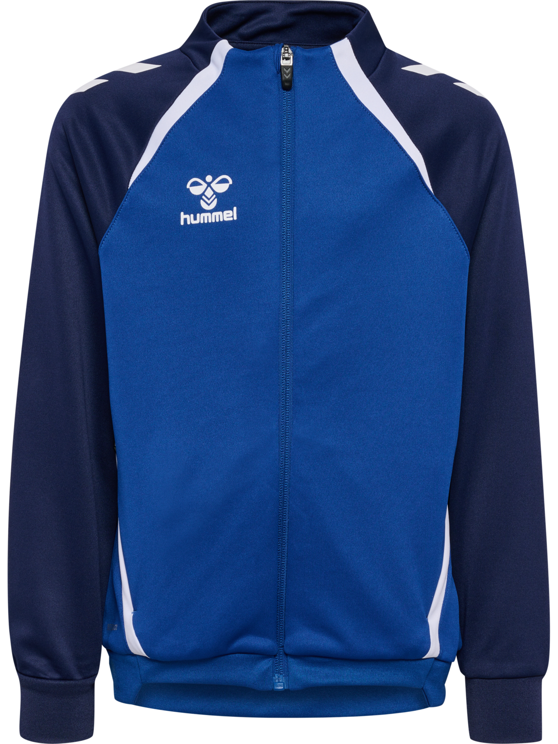 hmlLEAD 2.0 TRACK ZIP JACKET KIDS, TRUE BLUE/MARINE, packshot