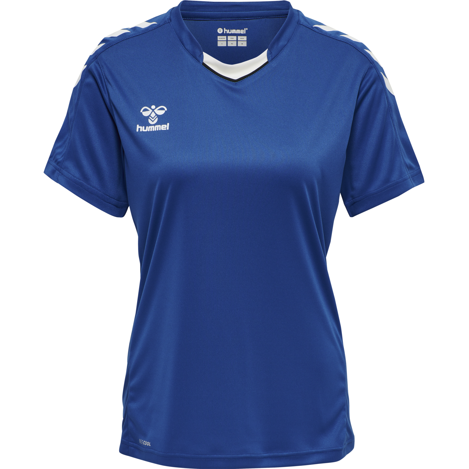 hmlCORE XK POLY JERSEY S/S WOMAN, TRUE BLUE, packshot