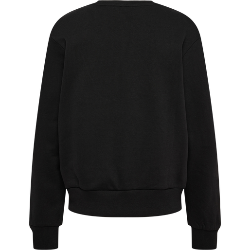 hmlTE ELEMENT SWEATSHIRT, BLACK, packshot