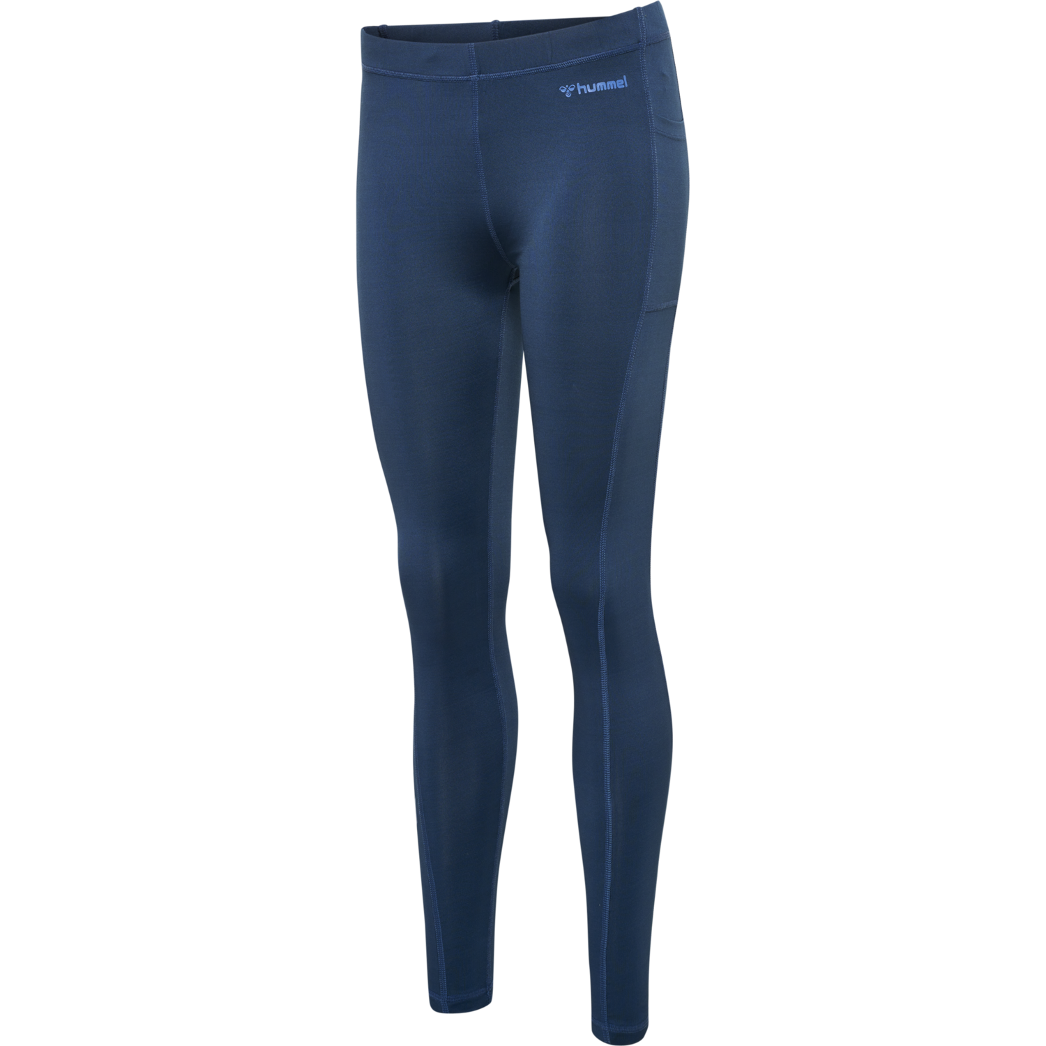 hmlMT MABLEY MID WAIST TIGHTS, INSIGNIA BLUE, packshot