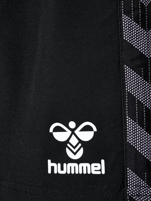 hmlAUTHENTIC WOVEN SHORTS KIDS, BLACK, packshot