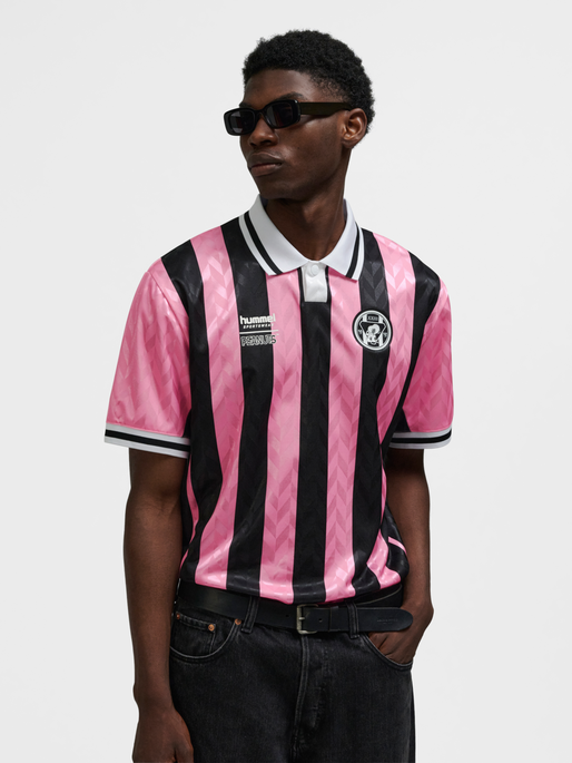 hmlOVERSIZED JERSEY S/S PEANUTS, SACHET PINK, model