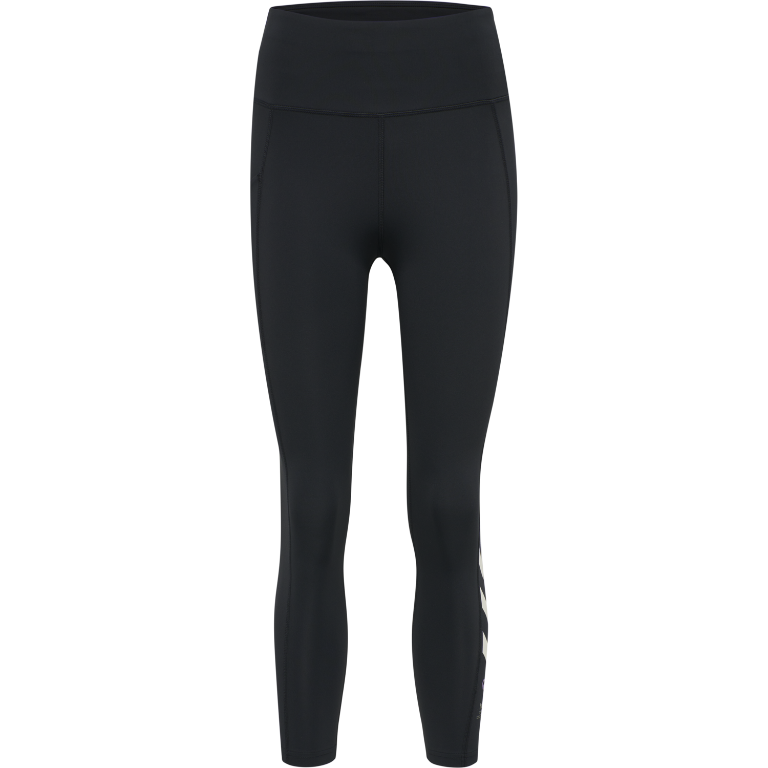 hmlMT MACI HIGH WAIST 7/8 TIGHTS, BLACK, packshot