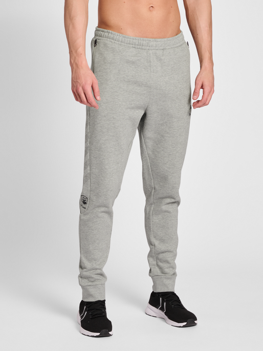 hummel OFFGRID PANTS - GREY MELANGE | hummel.net