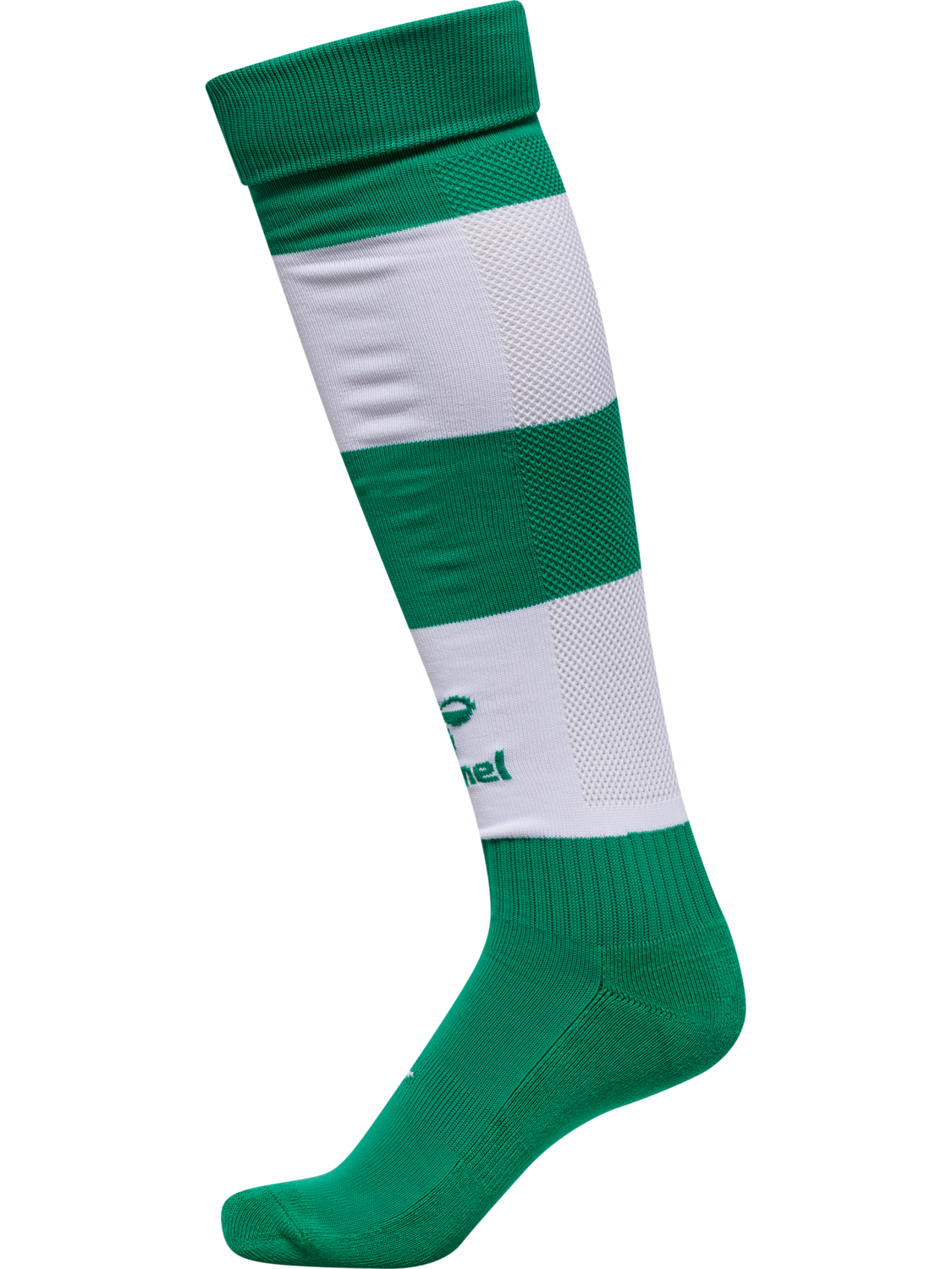 hmlESSENTIAL STRIPE FOOTBALL SOCKS, JELLY BEAN/WHITE, packshot