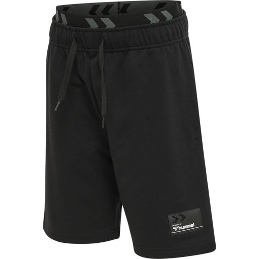 hmlEDWARD SHORTS, BLACK, packshot