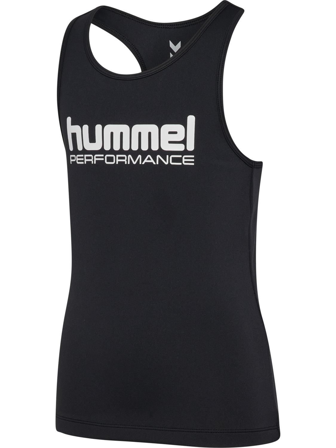hmlJR PULSE TOP, BLACK, packshot