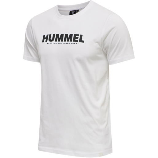 hmlLEGACY T-SHIRT, WHITE, packshot
