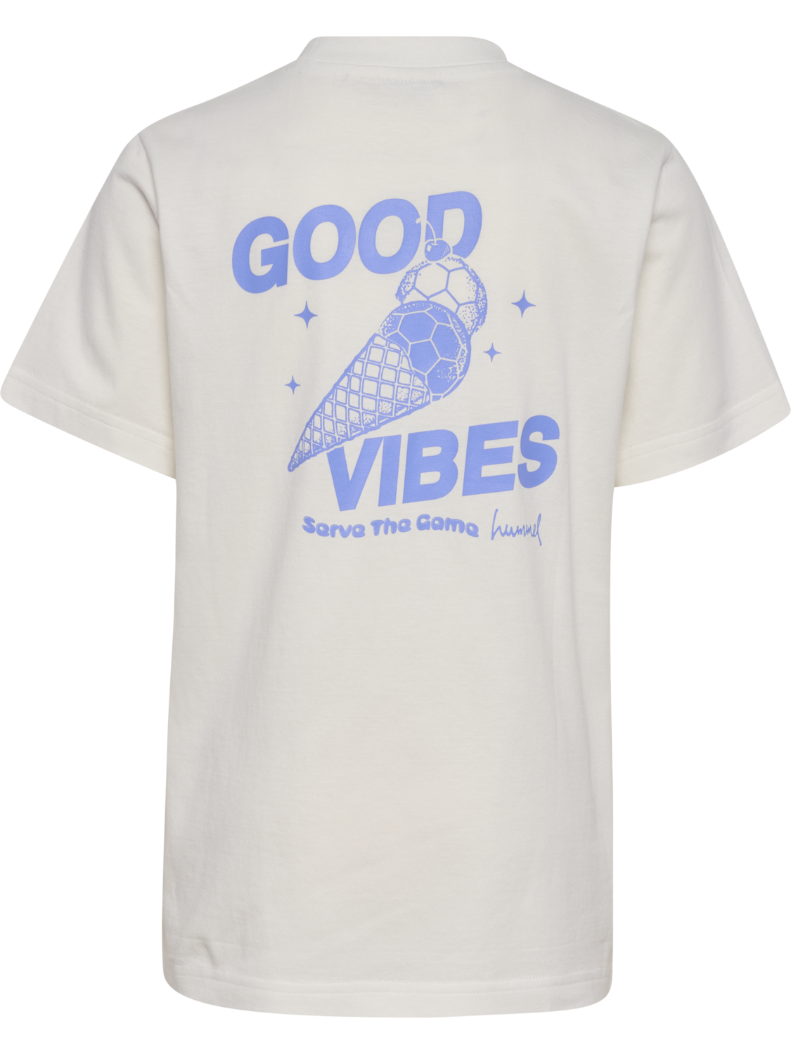 hmlJR REG GRAPHIC T-SHIRT S/S, MARSHMALLOW, packshot