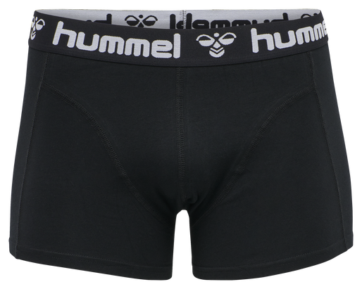 HMLMARS 2PACK BOXERS, BLACK/BLACK, packshot