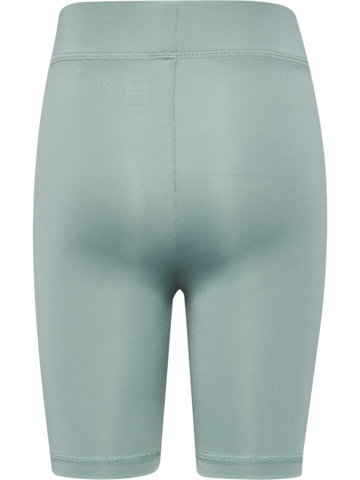 hmlLUNA TIGHTS SHORTS, ICEBERG GREEN, packshot