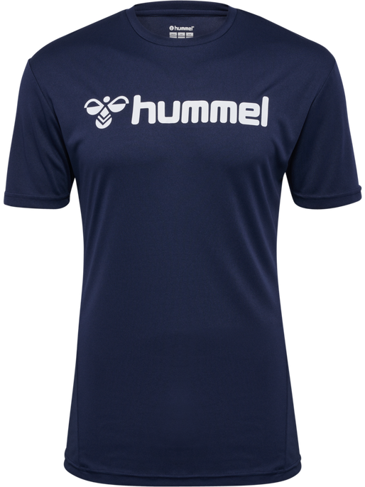 hmlLOGO JERSEY S/S, MARINE hmlLOGO JERSEY S/S, MARINE, packshot