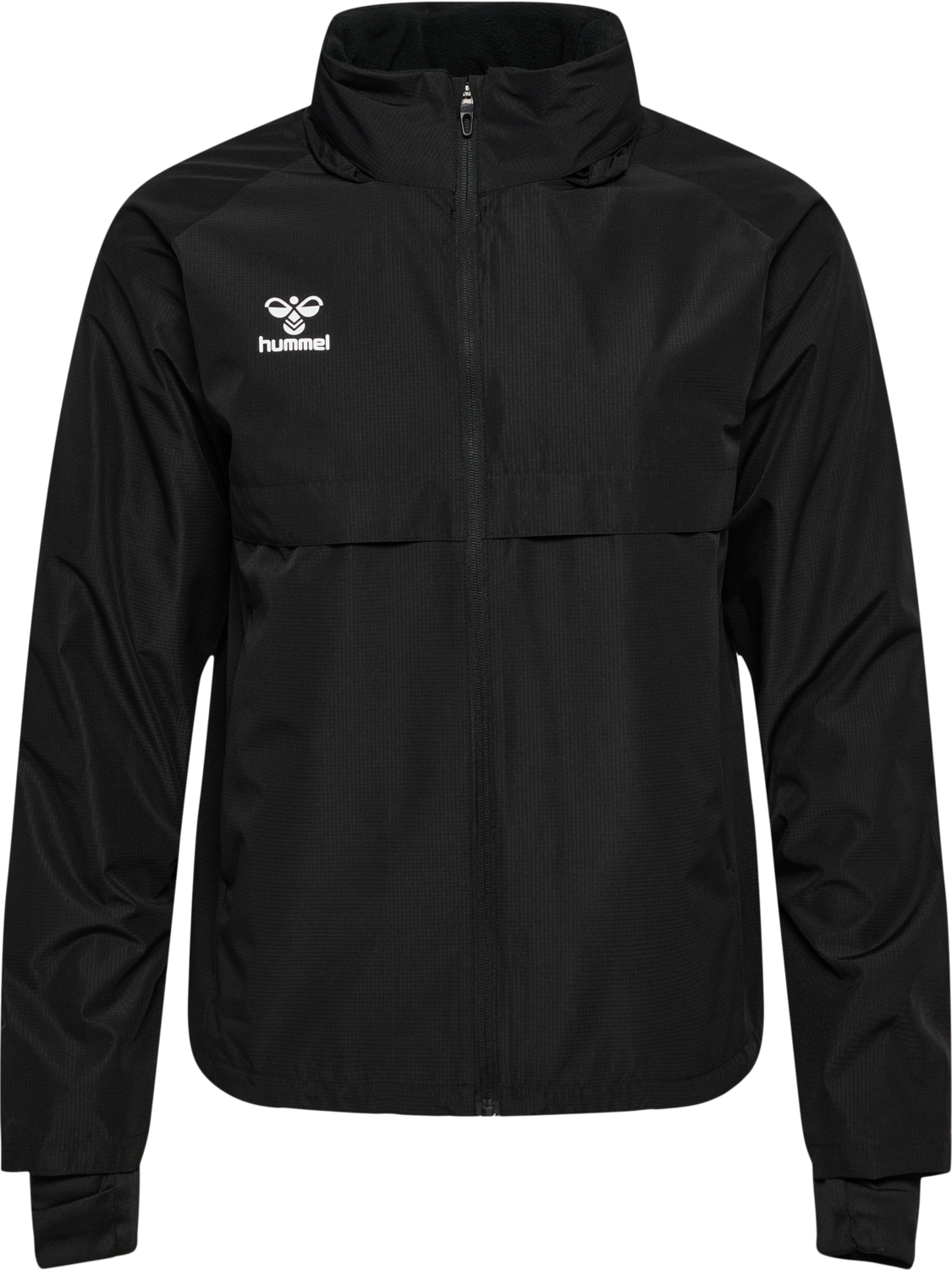 hmlGO SHELL JACKET, BLACK, packshot