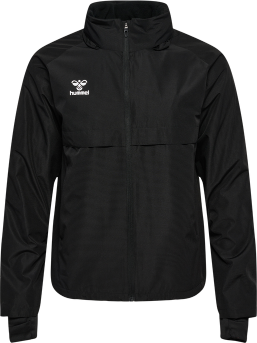 hmlGO SHELL JACKET, BLACK, packshot