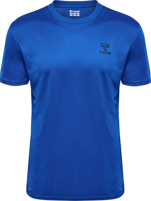 hmlACTIVE PL JERSEY S/S, PRINCESS BLUE, packshot