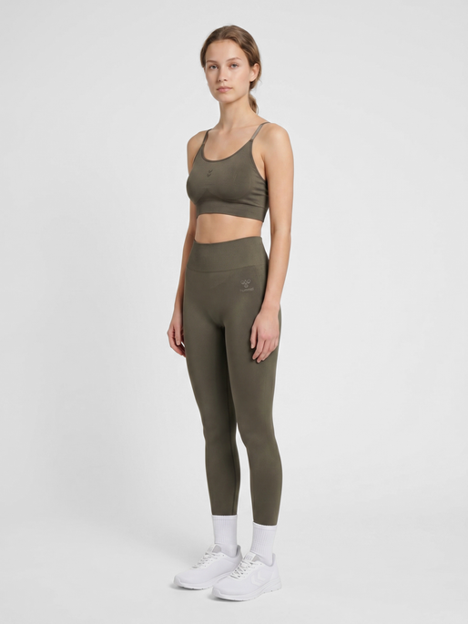 hmlFLOW TIGHTS, MAJOR BROWN, model