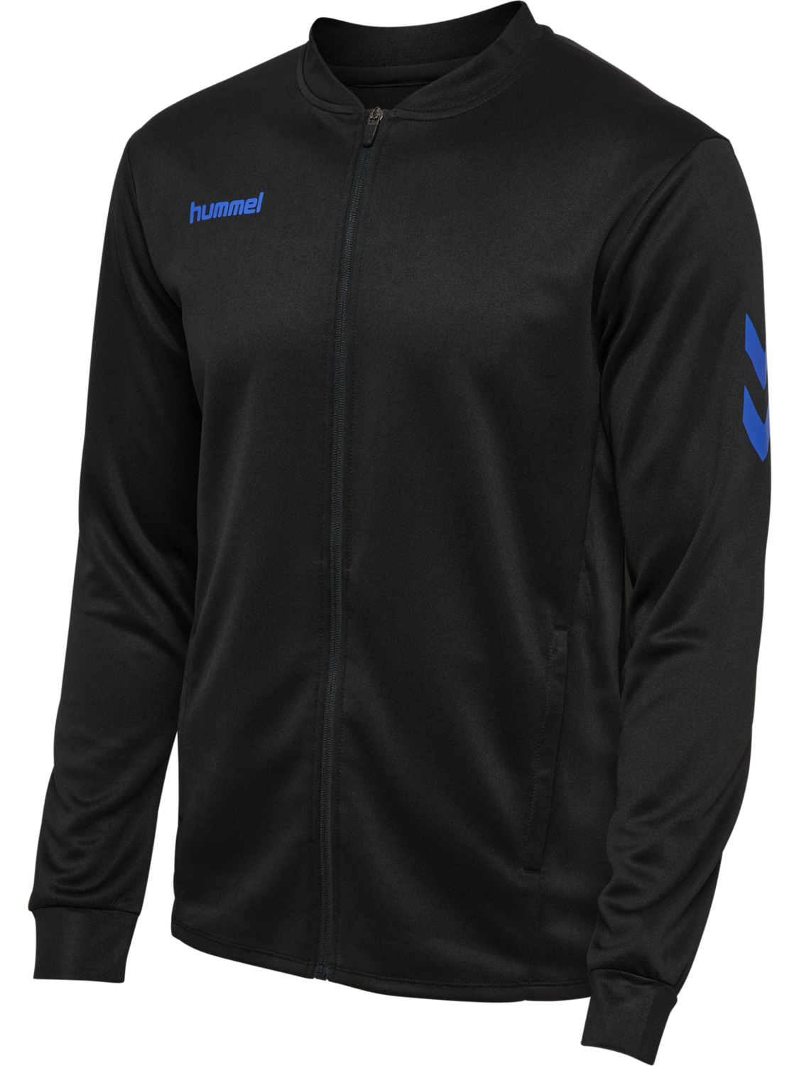 hmlBLAZE CLUB 26 TRACKSUIT, BLACK/BLUE, packshot
