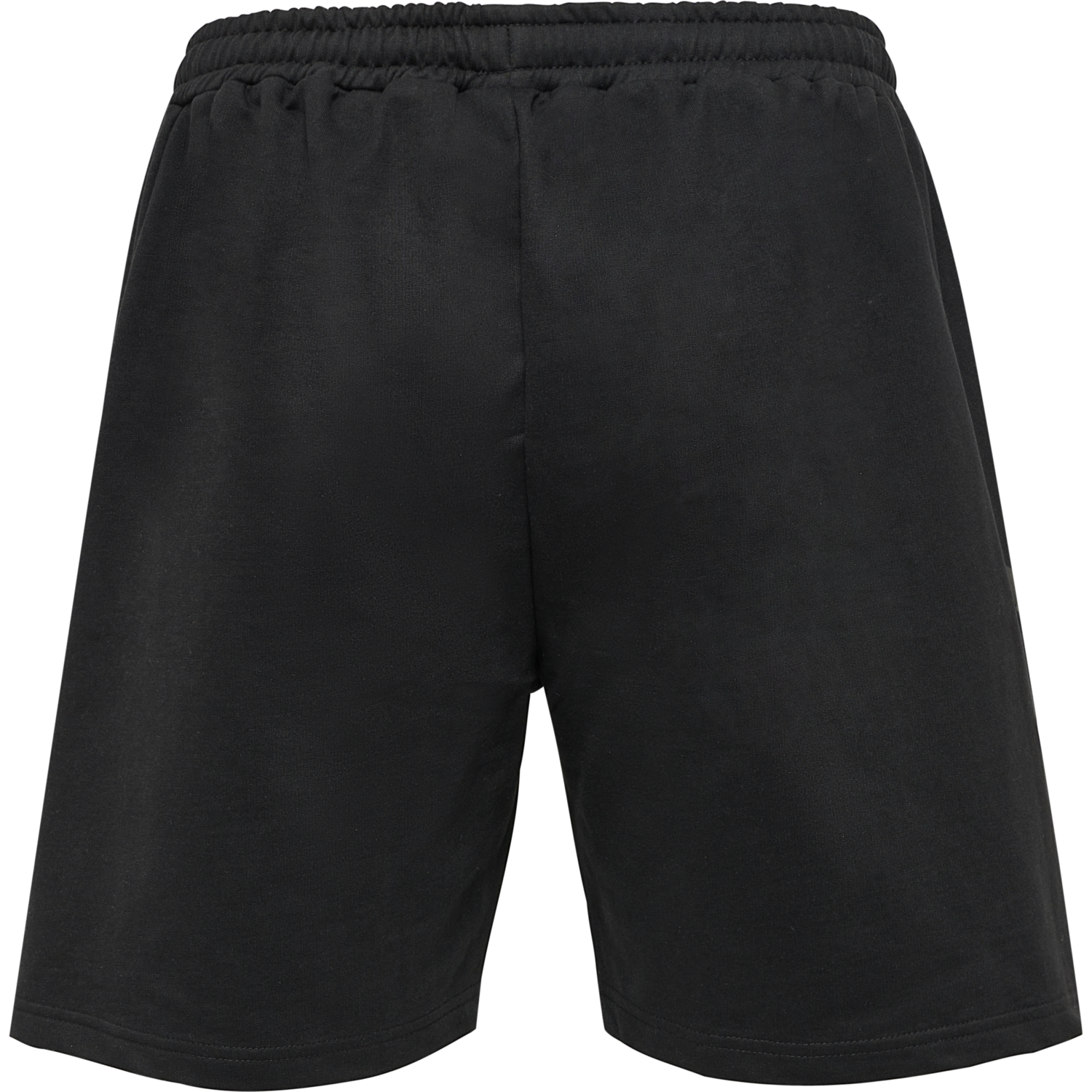 hmlOFFGRID COTTON SHORTS, JET BLACK/FORGED IRON, packshot