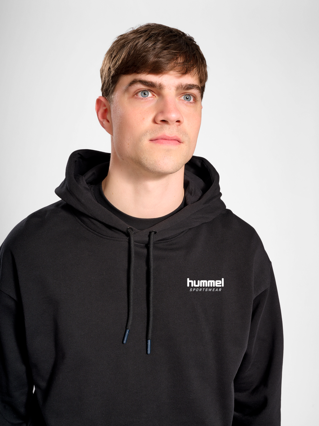 hummel LGC NATE HOODIE - BLACK | hummel.net