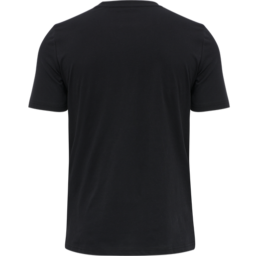 hmlISAM T-SHIRT, BLACK, packshot