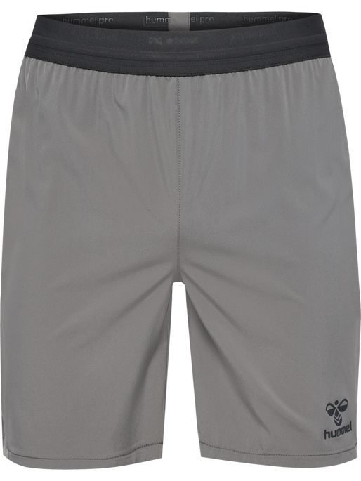 hmlPRO TRAINING SHORTS, STEEL GRAY, packshot