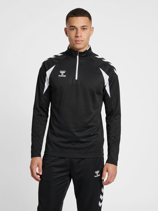 hummel CORE 2.0 HALF ZIP - BLACK/WHITE | hummel.net