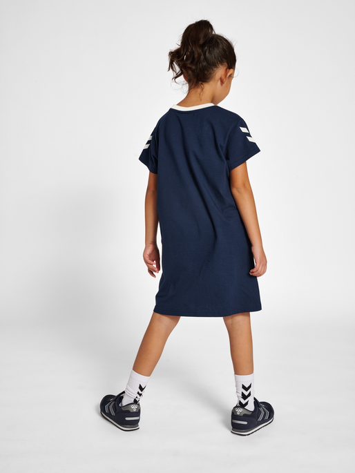 hummel MILLE T SHIRT DRESS S S BLACK IRIS hummel