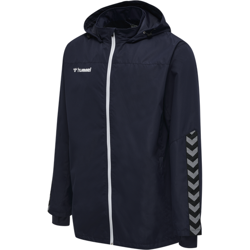 hmlAUTHENTIC ALL-WEATHER JACKET, MARINE, packshot