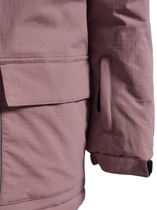 hmlBOB TEX JACKET, TWILIGHT MAUVE hmlBOB TEX JACKET, TWILIGHT MAUVE, packshot