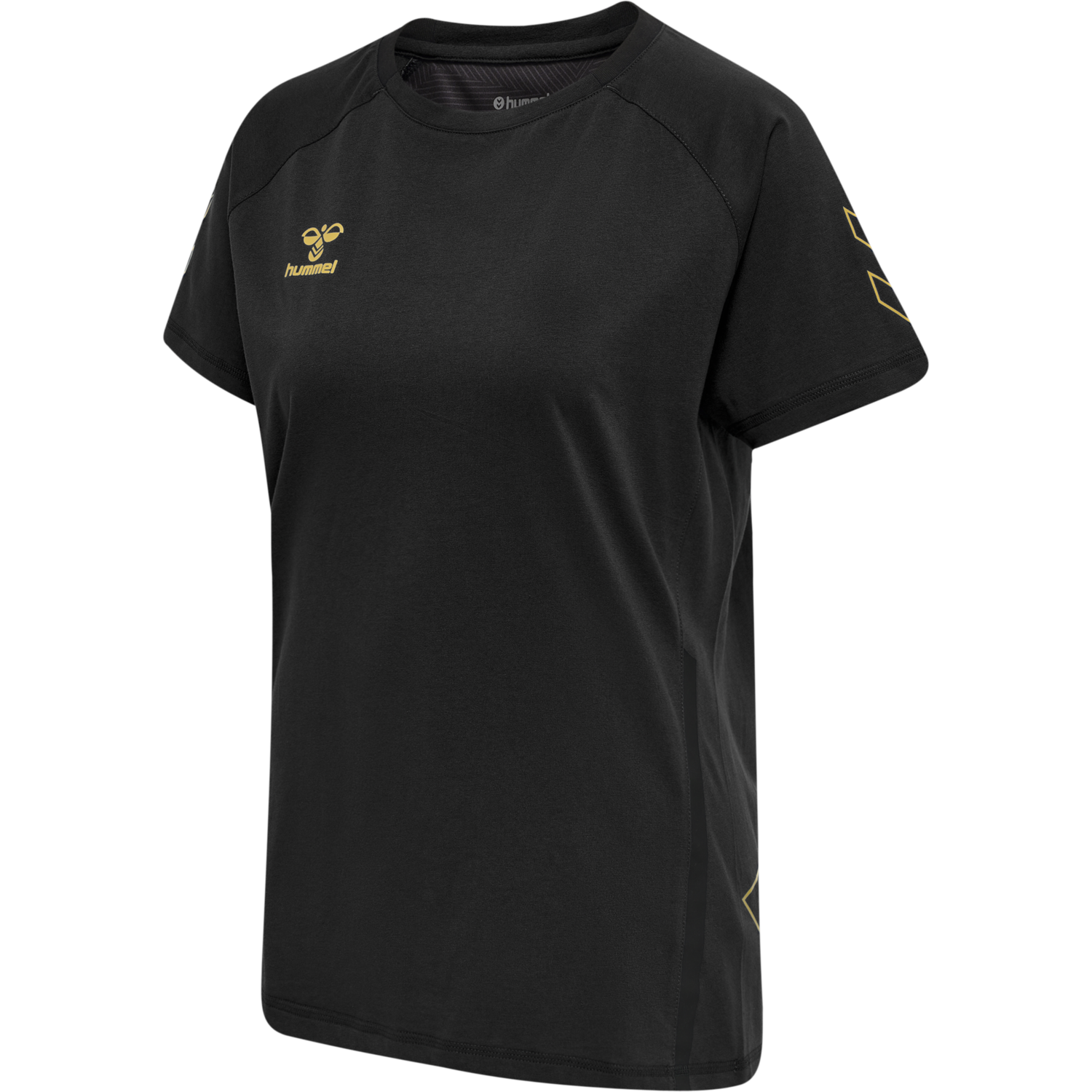 hmlCIMA XK T-SHIRT S/S WOMAN, BLACK, packshot