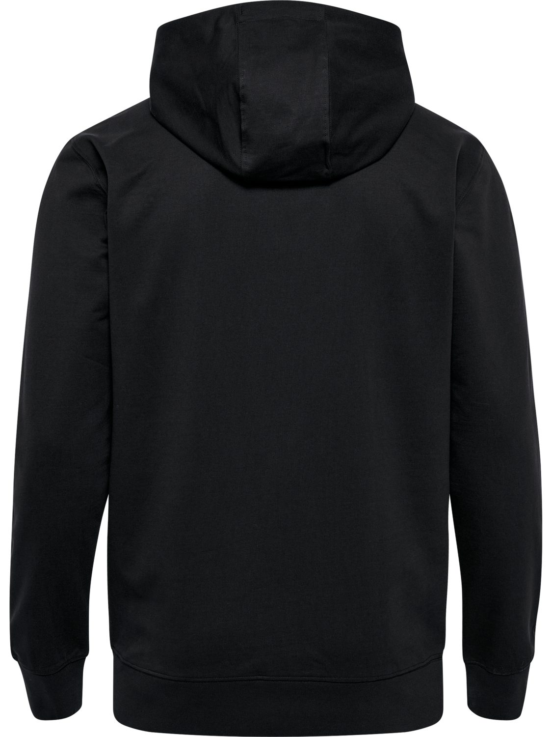 hmlGO 2.0 ZIP HOODIE, BLACK, packshot