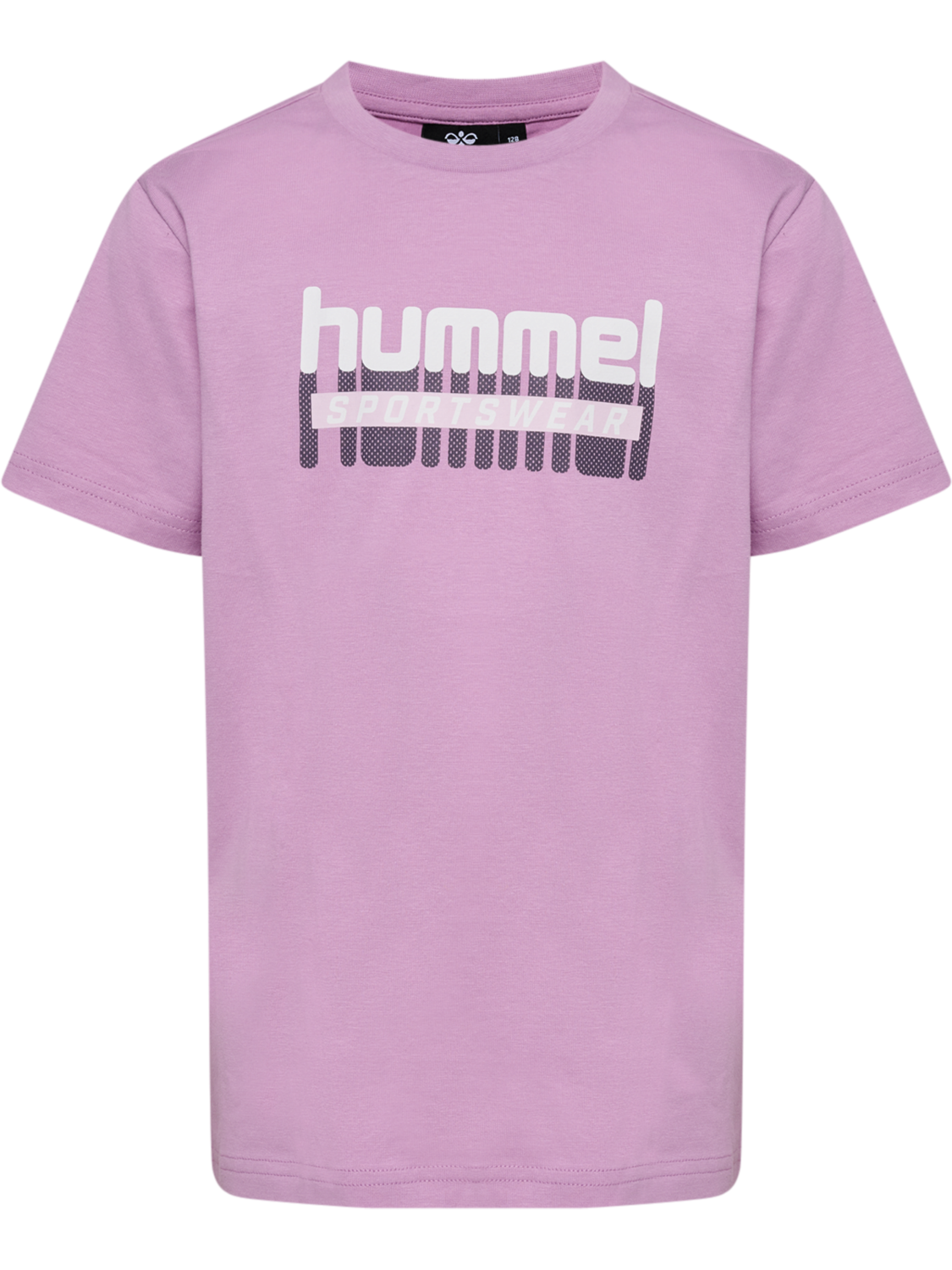 hmlTUKAS T-SHIRT S/S 2-PACK, SMOKY GRAPE/MARSHMALLOW, packshot