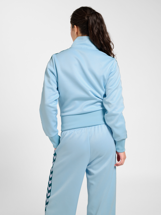 Short Logotape Trackjacket, LIGHT BLUE/TEAL, model