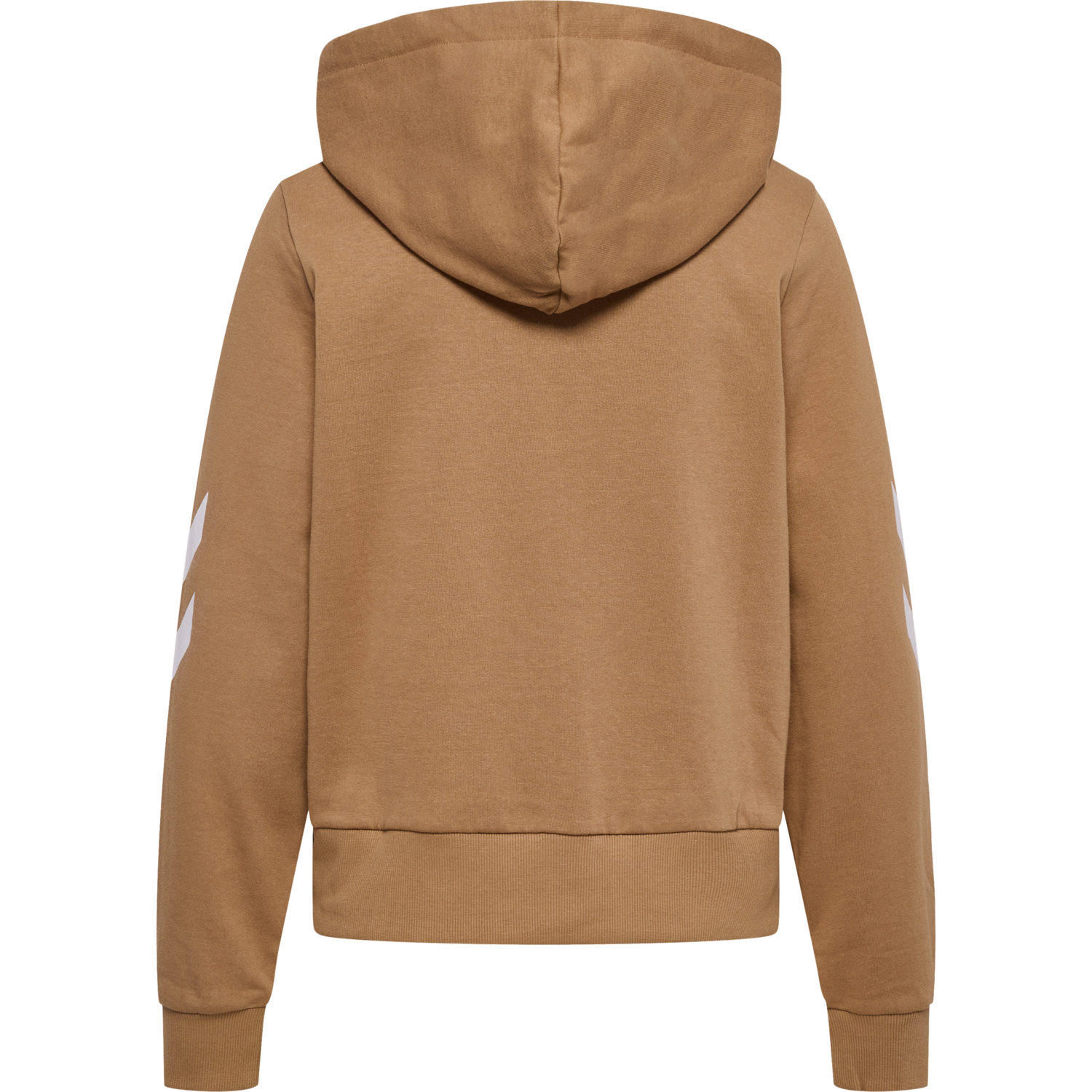 hmlLEGACY WOMAN ZIP HOODIE, TIGERS EYE, packshot