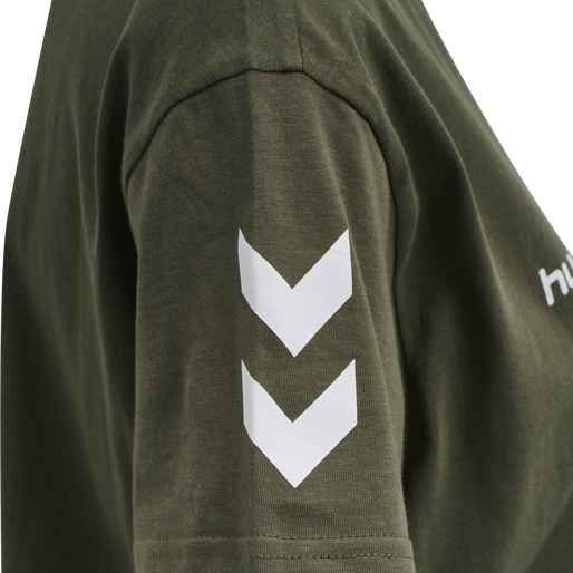HMLGO COTTON T-SHIRT WOMAN S/S, GRAPE LEAF, packshot