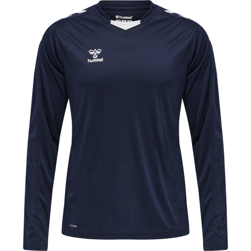 hmlCORE XK POLY JERSEY L/S, MARINE hmlCORE XK POLY JERSEY L/S, MARINE, packshot