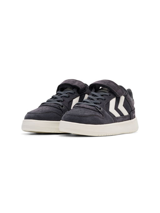 ST. POWER PLAY SUEDE JR, WHITE/OBSIDIAN/BLACK, packshot