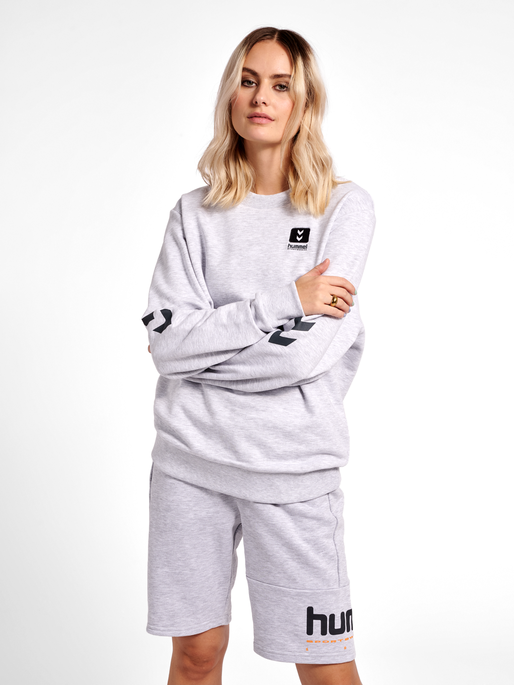 For en dagstur chef Kilauea Mountain hummel LGC LIAM SWEATSHIRT - LIGHT GREY MELANGE | hummel.net