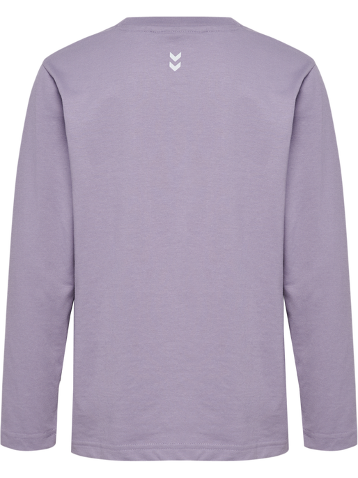 hmlJR FAST T-SHIRT L/S, LAVENDER GRAY, packshot