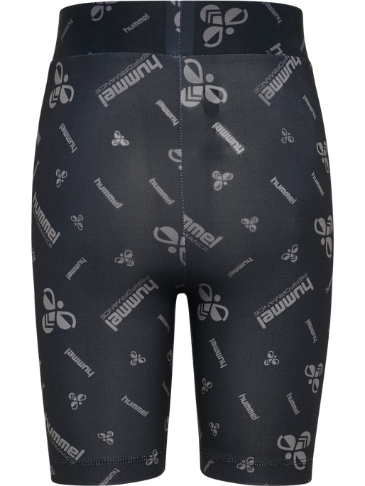 hmlJR GYM SHORT TIGHTS, BLACK/EBONY, packshot