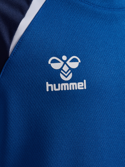 hmlLEAD 2.0 CREW SWEAT KIDS, TRUE BLUE/MARINE, packshot