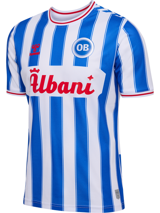 OB 23/24 HOME JERSEY S/S, WHITE/LAPIS BLUE, packshot