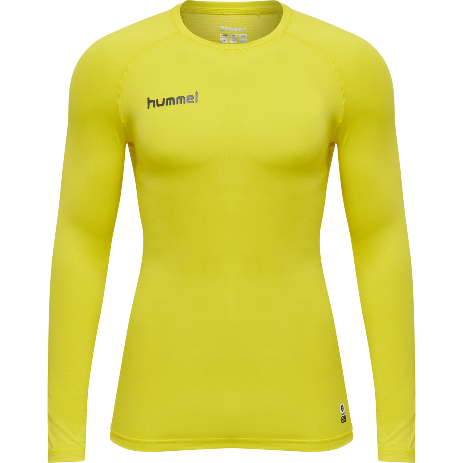 Details about   Hummel Performance Kids Sports Training Running Long Sleeve Jersey Shirt Yellow 