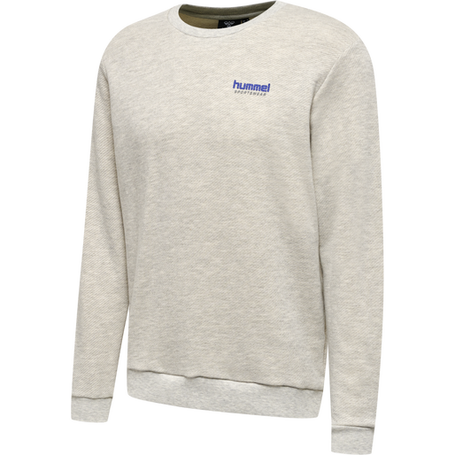 hmlLGC AUSTIN SWEATSHIRT, LEGACY MELANGE, packshot
