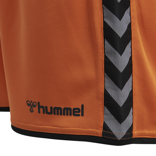 hmlAUTHENTIC POLY SHORTS WOMAN, TANGERINE, packshot
