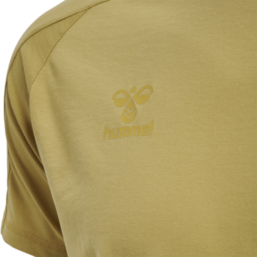 hmlCIMA XK T-SHIRT S/S, ANTIQUE GOLD hmlCIMA XK T-SHIRT S/S, ANTIQUE GOLD, packshot