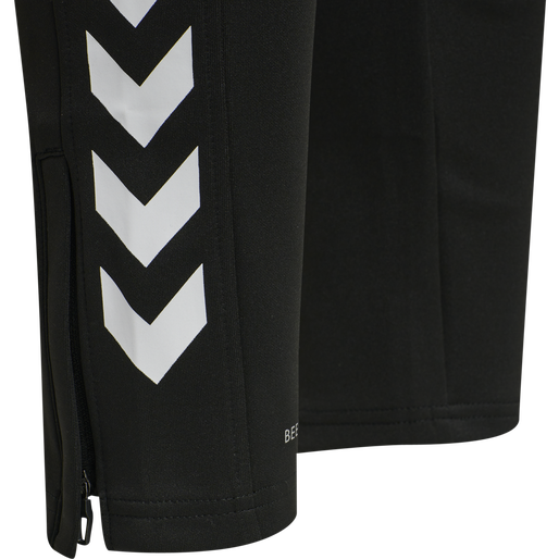 hmlCORE XK POLY PANTS KIDS, BLACK/BLACK, packshot