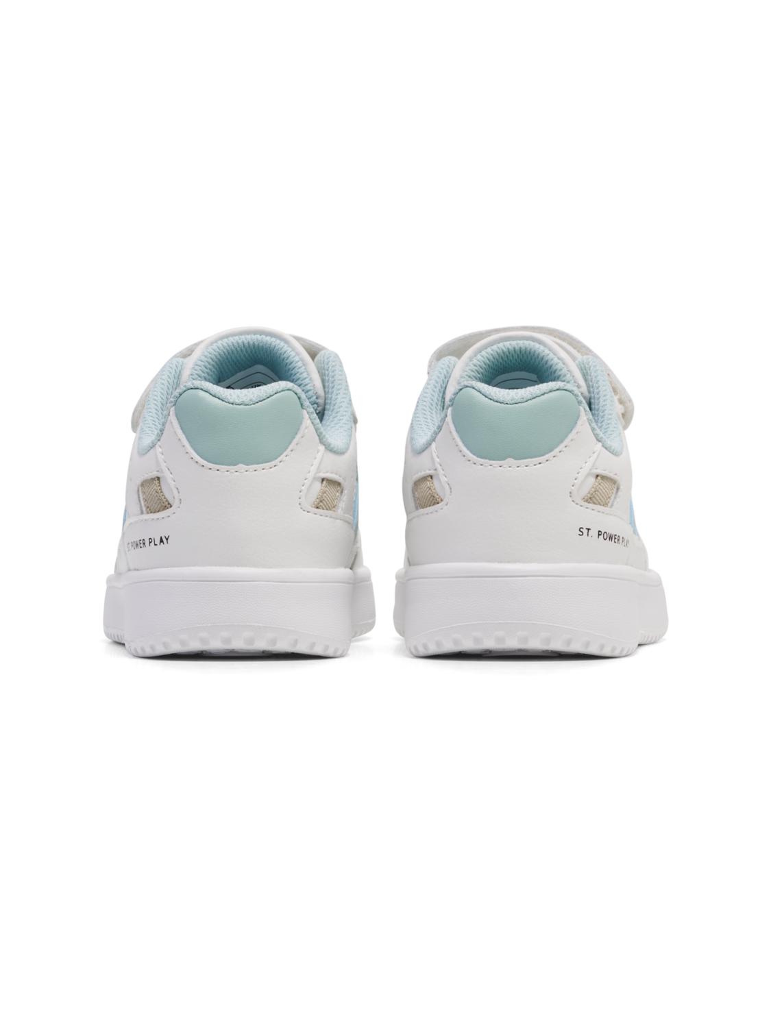 ST. POWER PLAY JR, WHITE/TURQUOISE, packshot