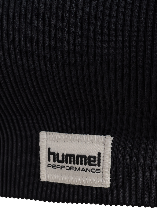hmlPULSE SEAMLESS RIB BRA, BLACK, packshot