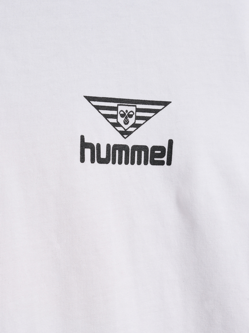 hummel HIVE MASON T SHIRT WHITE hummel